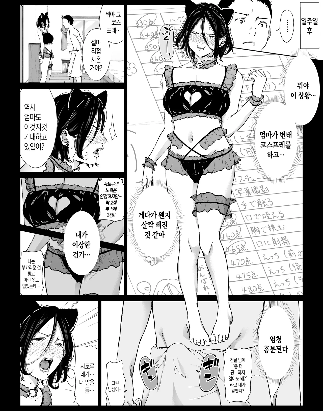 [Higehurai] Boku no Daisuki na Kaa-san to Omou Zonbun Sex Dekiru Hi 3 | 내가 정말 좋아하는 엄마와 마음껏 섹스할 수 있는 날 3 [Korean][팀 숙녀] numero di immagine  21