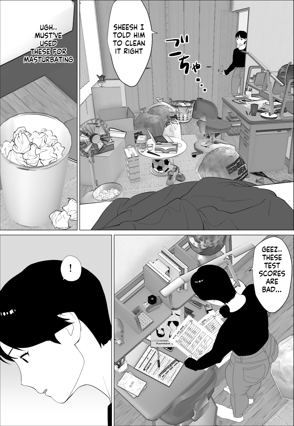 [Oroboy] Danna to no Resu Kaishou no Tameni Toukyou Shita noni | Enlarged breasts to entice husband and yet... [English] [innyinny] image number 5