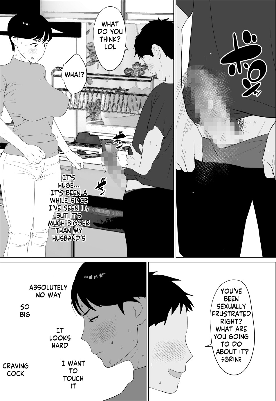 [Oroboy] Danna to no Resu Kaishou no Tameni Toukyou Shita noni | Enlarged breasts to entice husband and yet... [English] [innyinny] image number 22