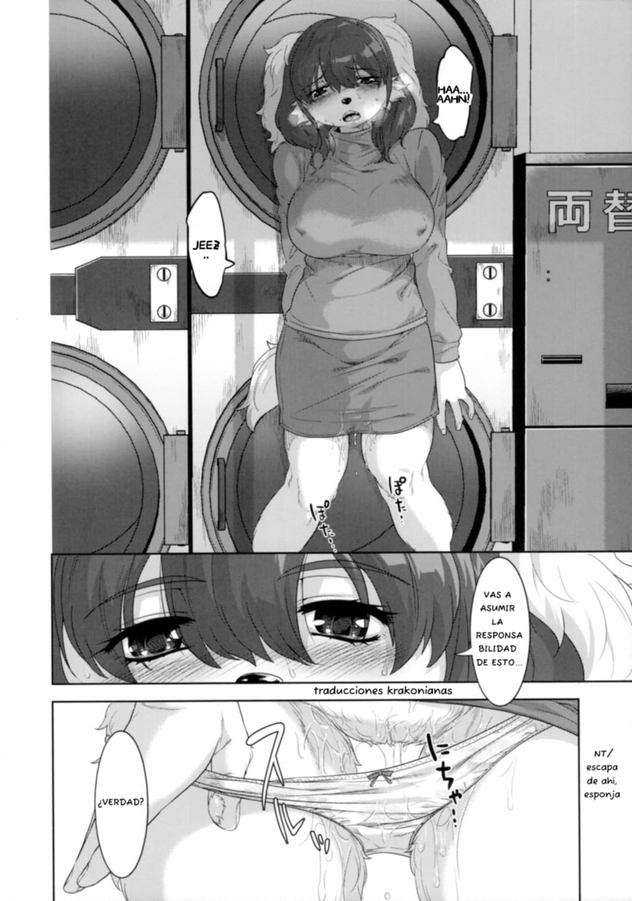 (C91) [GREONE (Nme)] Laundry no Sono [Español] [desudesu] (C91) [GREONE (んめ)] ランドリーの園 [英訳] 이미지 번호 19