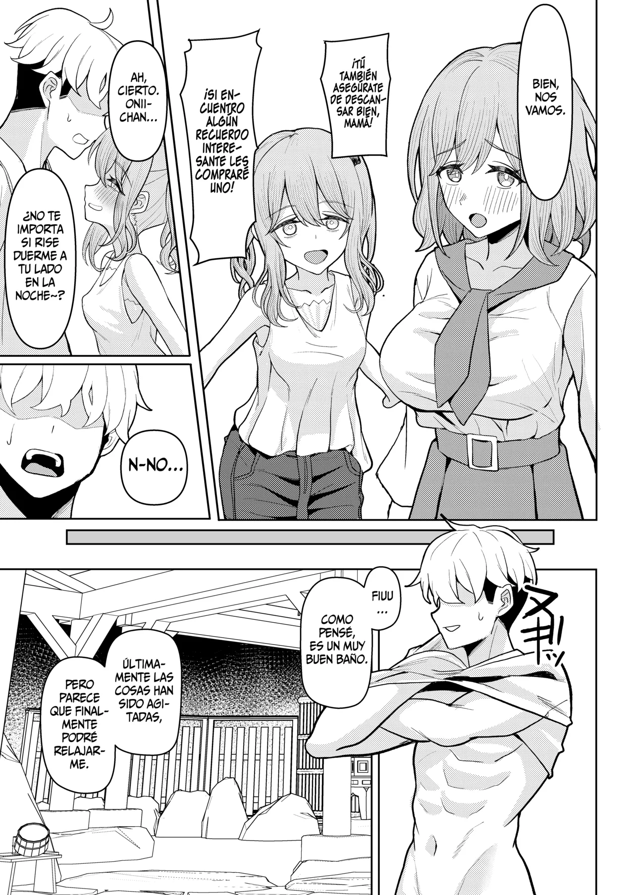 [Kamatsuka (Kamatsuka)] Chichi no Saikon de Doukyo suru Koto ni Natta Gibo no Gijou Shimai to Kawarugawaru Sex shite shimatta Hon 2 [Spanish] [SSR Translations] [Digital] image number 21