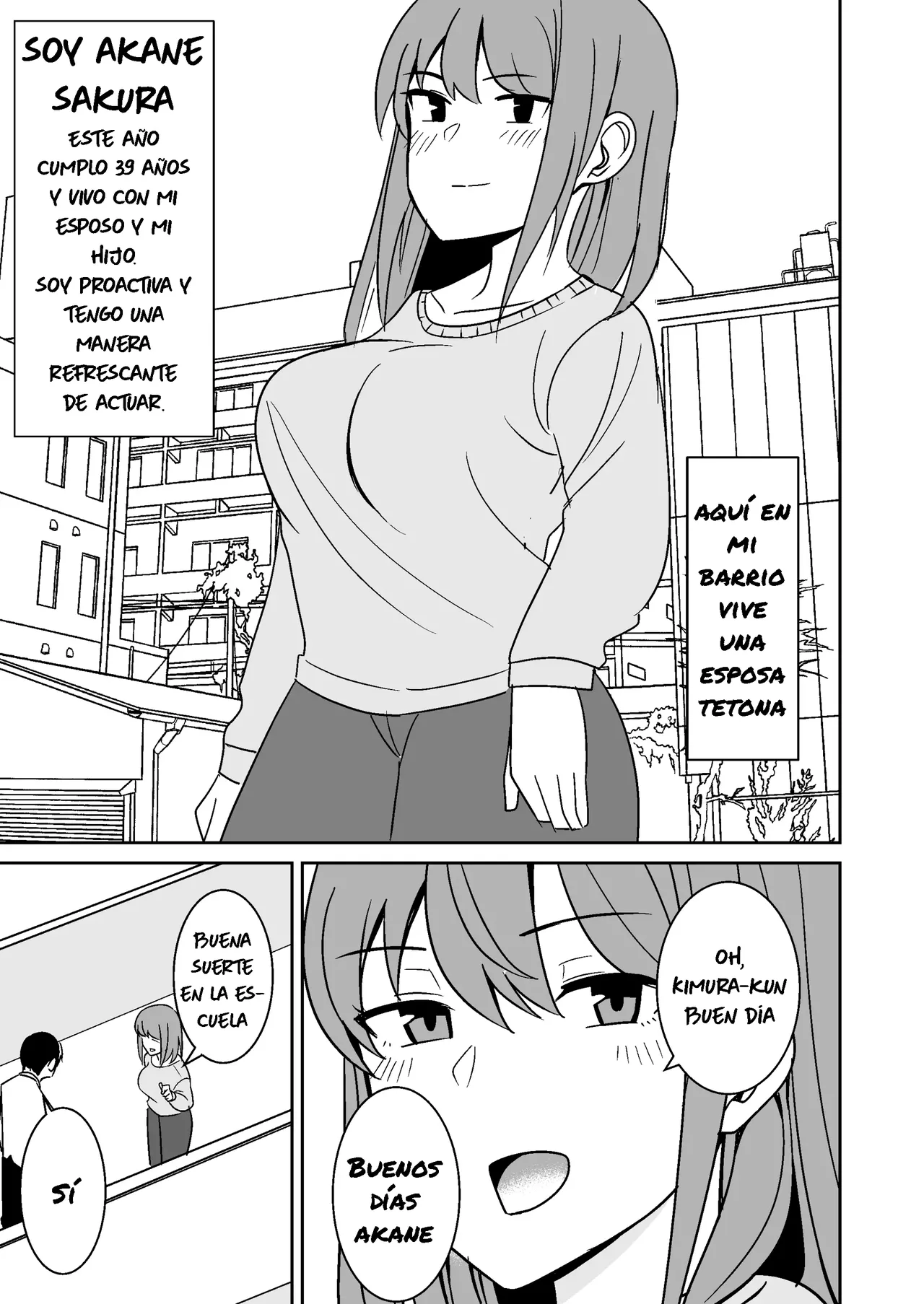 [Shikibuton Cover] Kinjo no Hitozuma o Netotte Haramaseru Hanashi｜Una Historia sobre una Mujer Casada del Barrio con Engaño y Embarazo [Spanish] [La Legión Fantasma] numero di immagine  2