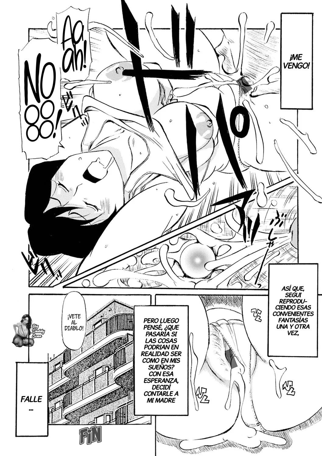 [Fujisawa Tatsurou] Haha Shiri ni Hamaru｜Volviéndome Adicto Al Culo De Mi Madre (WEB Ban COMIC Gekiyaba! Vol. 144) [Spanish] [BigDaddy Scan] Bildnummer 20