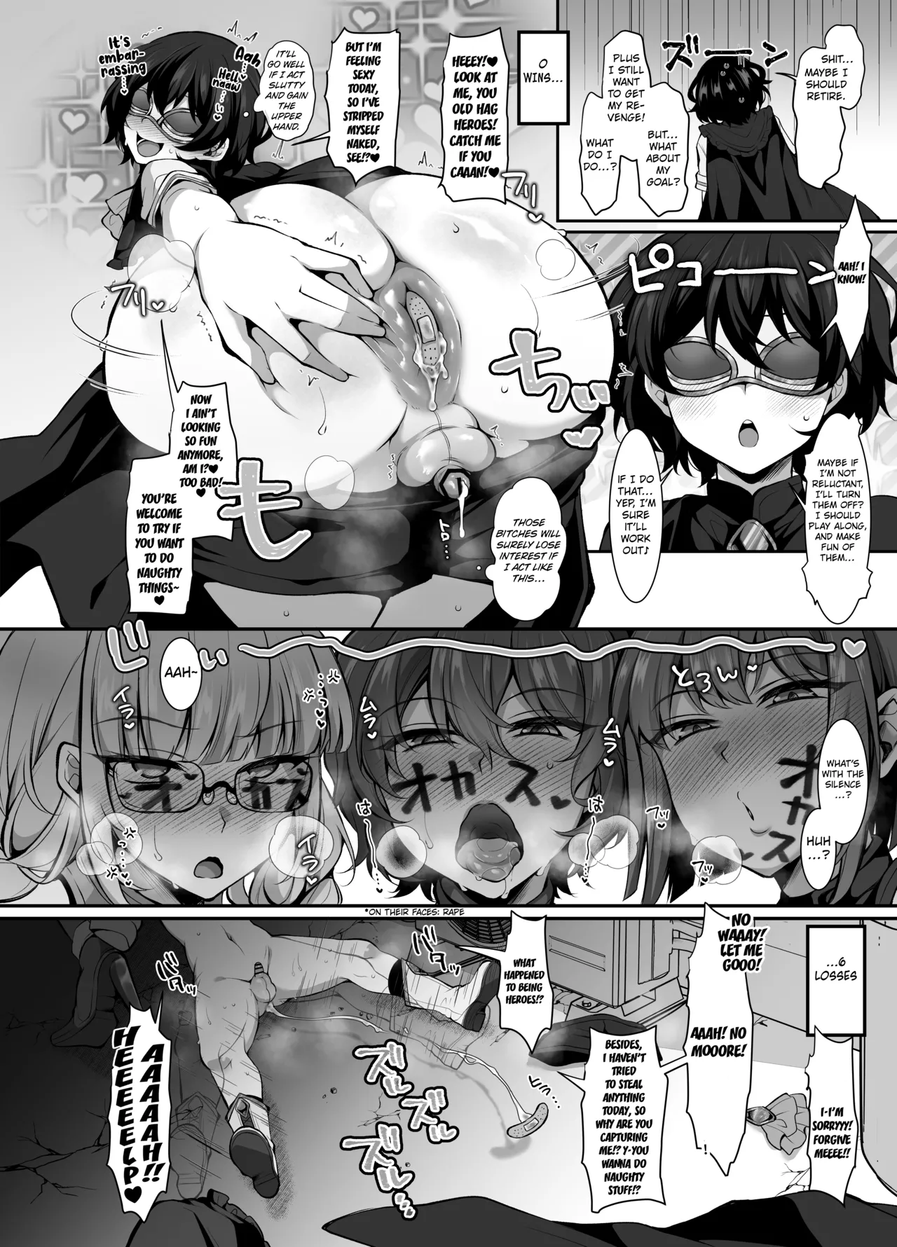 [Kimagure na Bakeneko (Jenigata)] Futanari HERO no Seiheki ga Bukkowareteiru VS Namaiki Kaitou Kore ga Watashi-tachi no Ikizama | The Essence of Futanari Heroes Is Completely Messed Up. [English] [Kuraudo] [Digital] numero di immagine  27