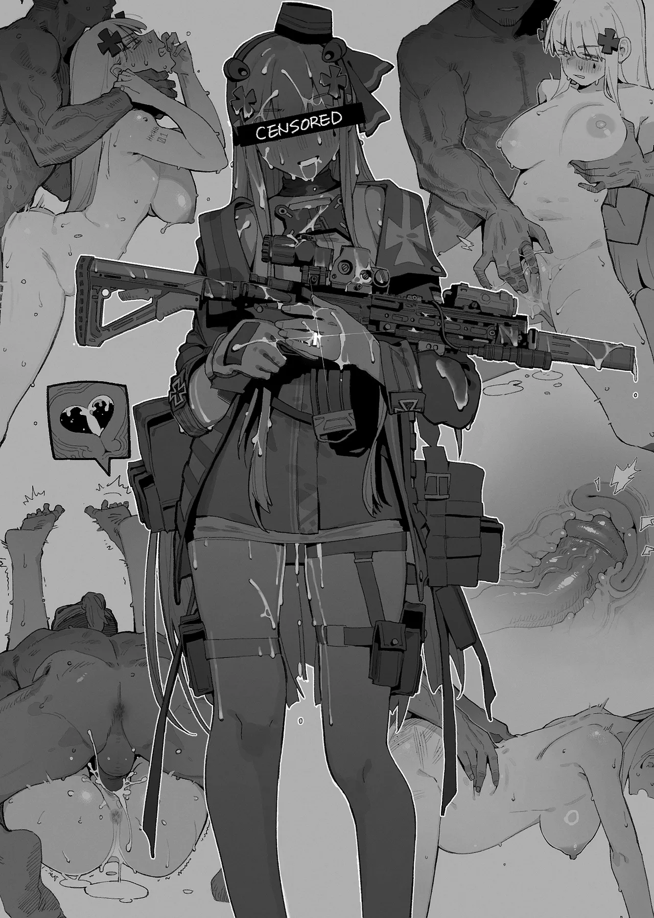 [HUQU] hk416 NTR series image number 2