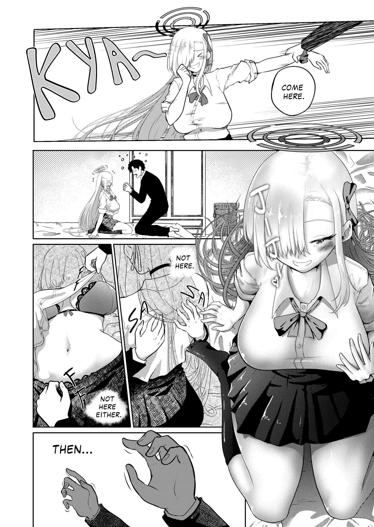 [Raccoon Temple] Asuna-chan to Futarikiri no Yoru | A Night Alone With Asuna-chan (Blue Archive) [English] [Sample] Bildnummer 7