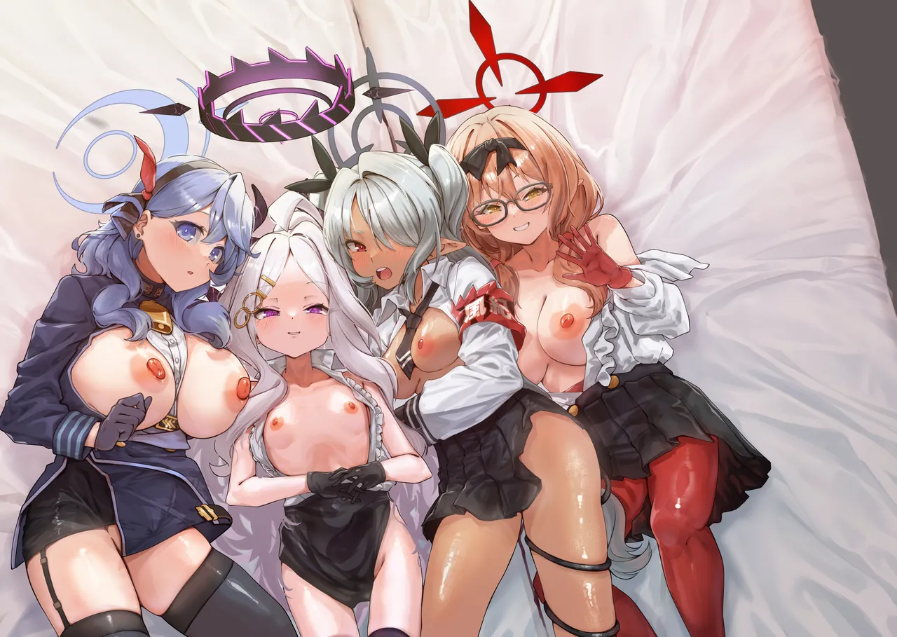 [Mori no Michi (Mori Sinrisk)] Sei no Midare wa Fuuki no Midare (Blue Archive) [Chinese] [Digital] image number 1