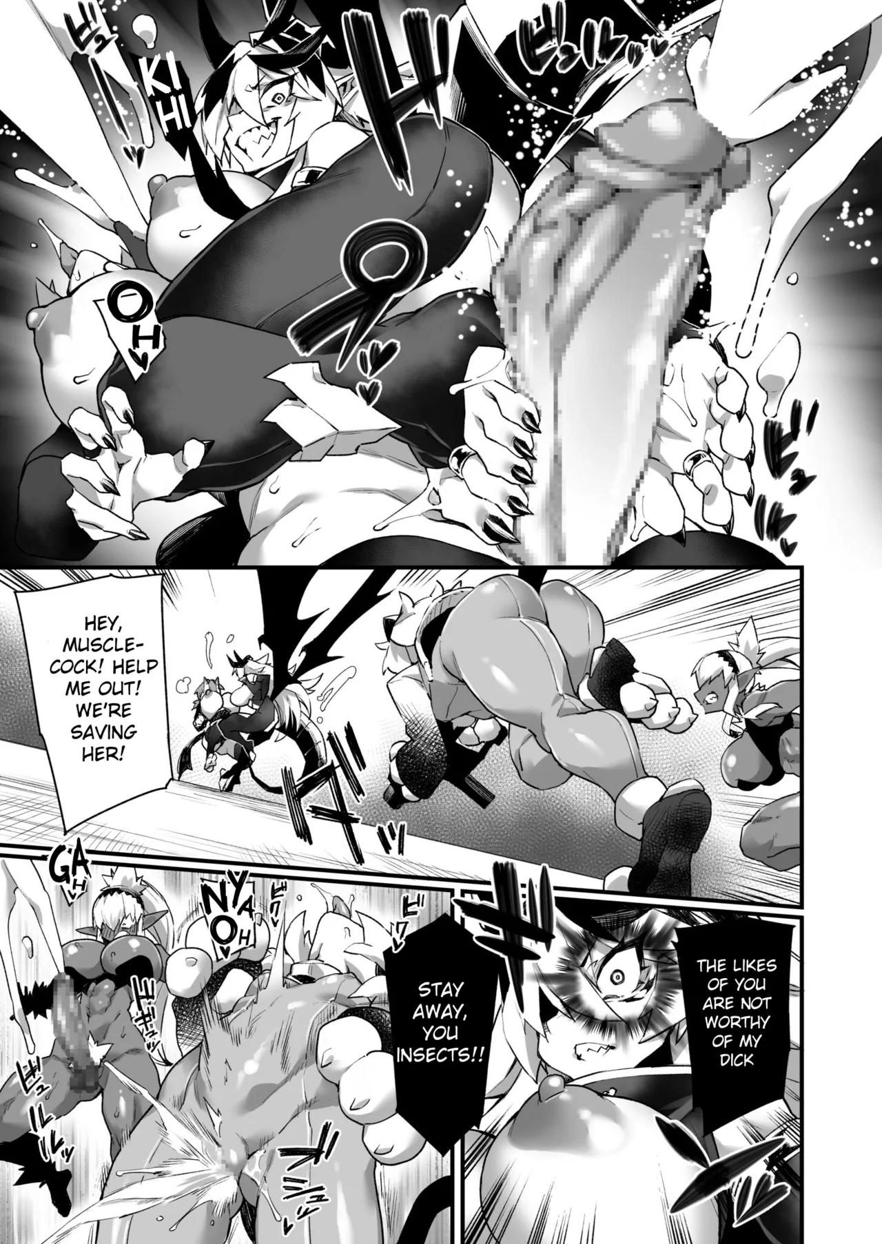 [Fukuinu] WORLD PENISING ~Futanari Rare Chinpo de Musou Suru~ (3) [English] image number 11