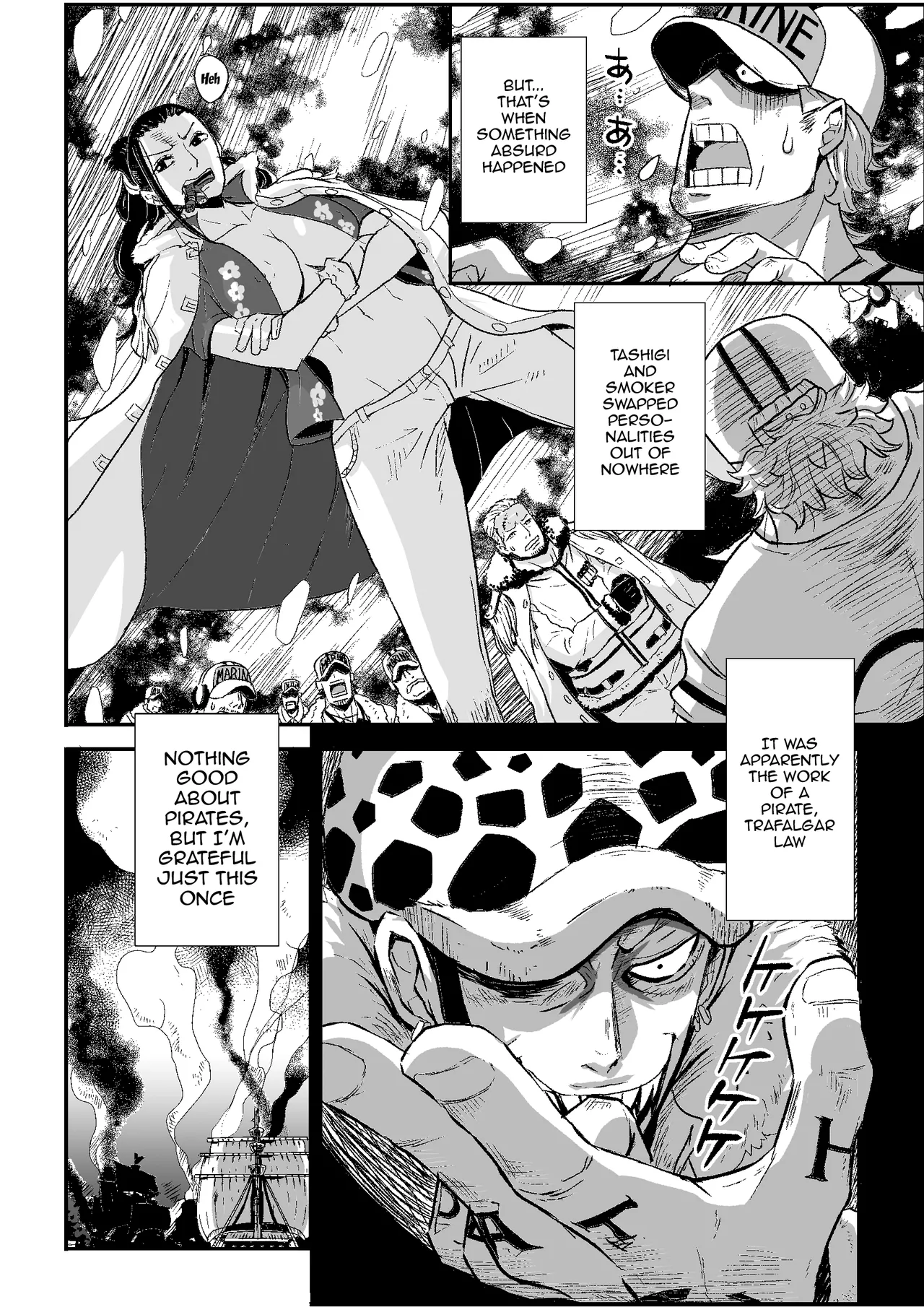[Oukokusan (Kakutou Oukoku)] Kaigun no Onna | A Woman In The Marines (One Piece) [English] {Doujins.com} image number 7
