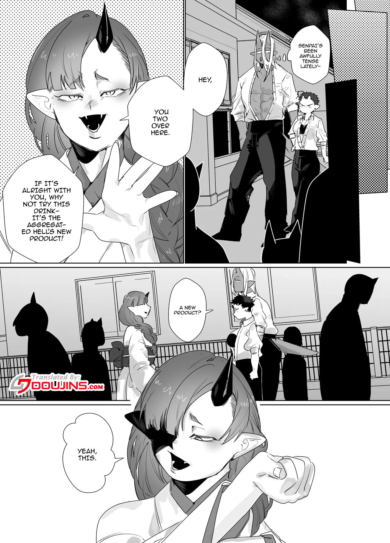 [Bonnou no Tamatebako (Nuchitsu Nanako)] Gokusotsu no Senpai ga Kouhai no Deka Otoko ni Doroddoro ni Okasareru Hanashi / Story About A Prison Guard Senpai Getting Fucked Sloppy By Her Huge Kouhai [English] {Doujins.com} Bildnummer 5