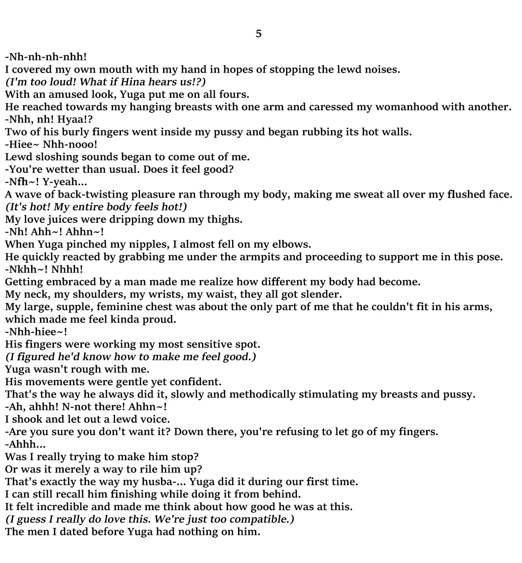 [Totoyasu] A Story About Father and Son Whose Lives Were Changed by a Magical TS Train [English] [GTF] изображение № 8