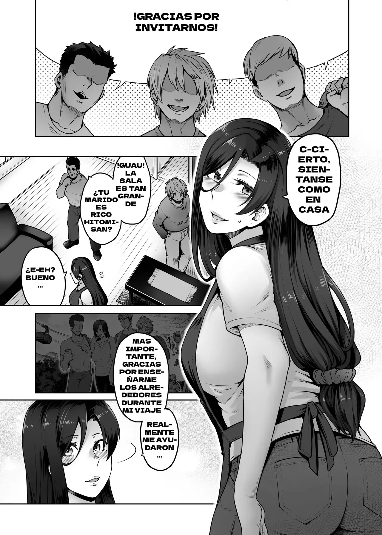 [Torano Ori (Toritora)] Hitomi-san no Futei Plus｜La Infidelidad de Hitomi-san Plus [Spanish] [Neko-sensei] [Digital] numero di immagine  34