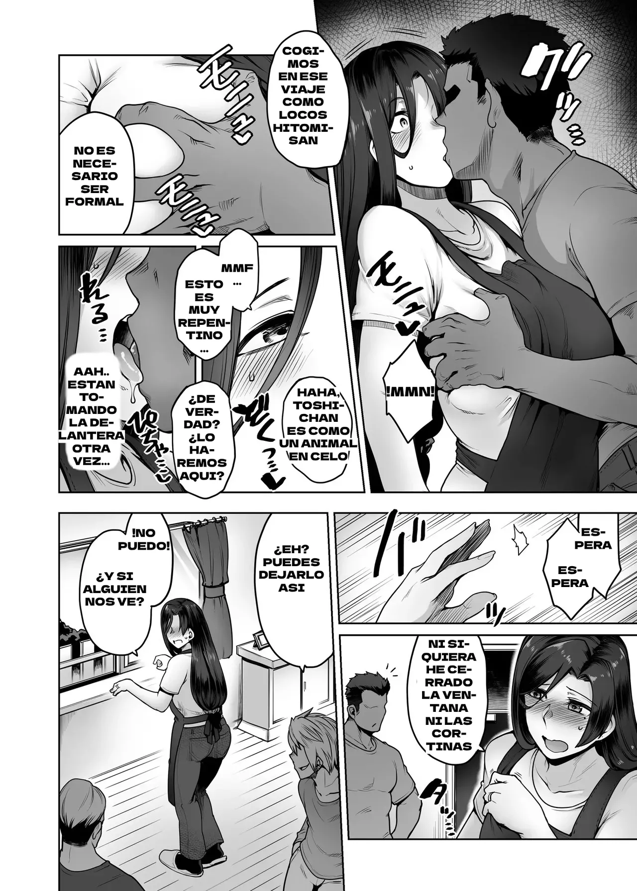 [Torano Ori (Toritora)] Hitomi-san no Futei Plus｜La Infidelidad de Hitomi-san Plus [Spanish] [Neko-sensei] [Digital] numero di immagine  35