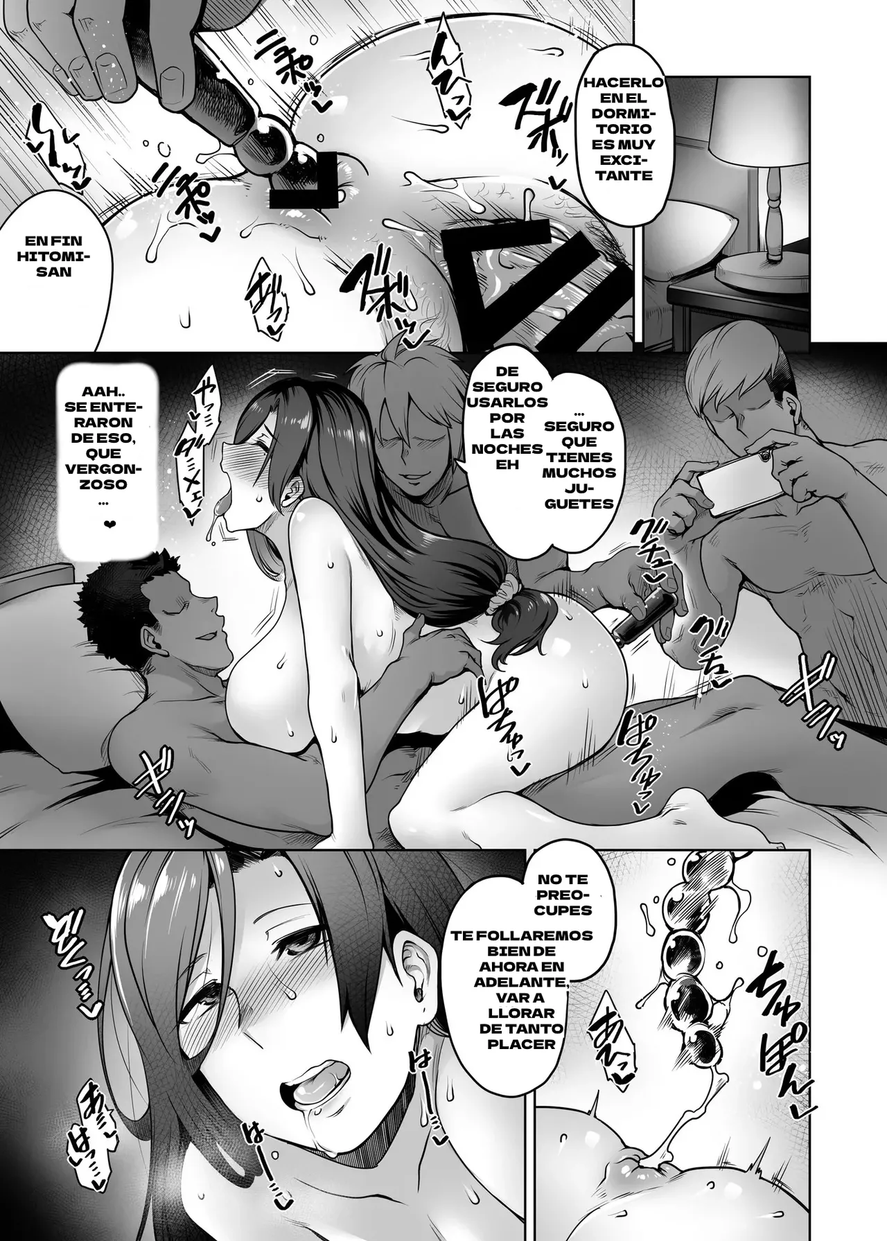 [Torano Ori (Toritora)] Hitomi-san no Futei Plus｜La Infidelidad de Hitomi-san Plus [Spanish] [Neko-sensei] [Digital] numero di immagine  52