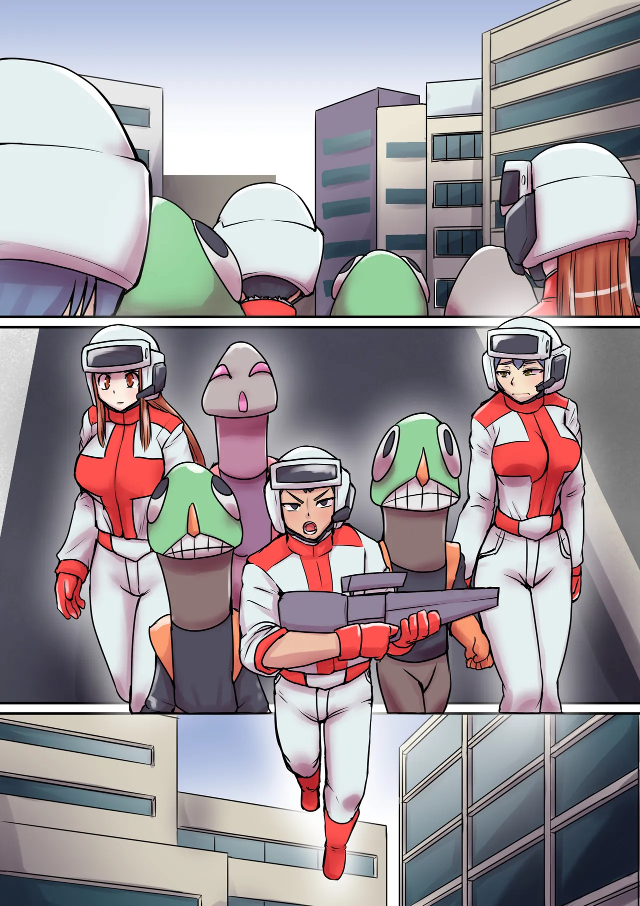 [Elephant Jelly] Tokusatsu Heroine Series - Rusty Comet Ch. 6  ontex image number 2