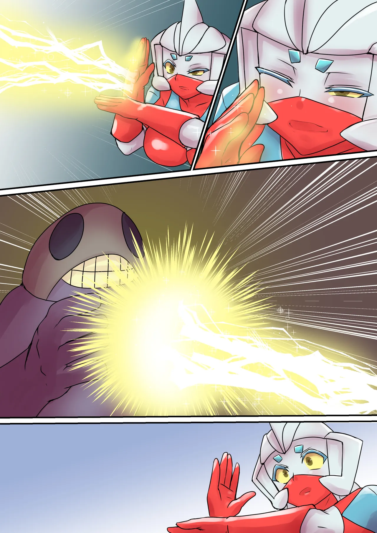 [Elephant Jelly] Tokusatsu Heroine Series - Rusty Comet Ch. 6  ontex image number 14