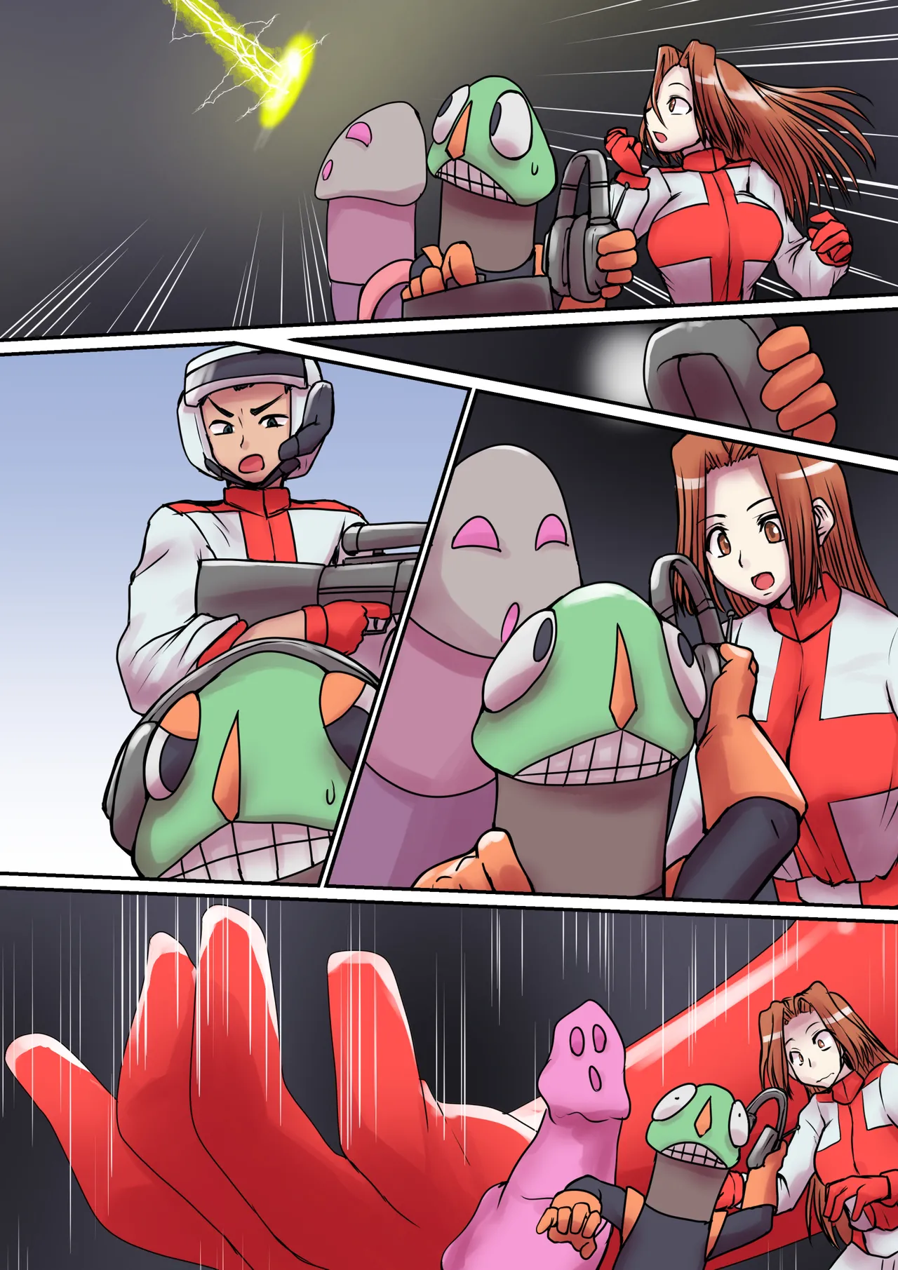 [Elephant Jelly] Tokusatsu Heroine Series - Rusty Comet Ch. 6  ontex image number 15