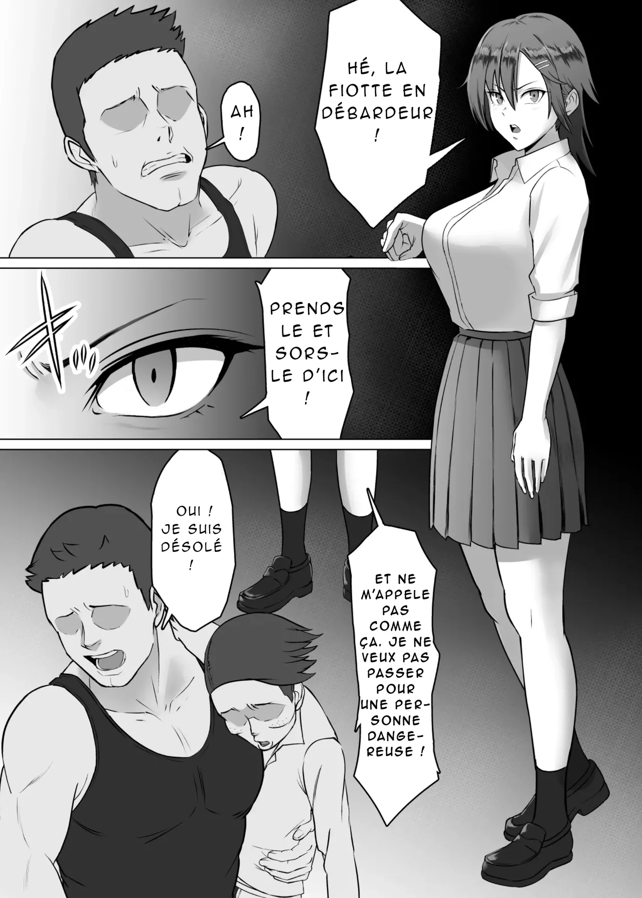 [Doron] Minohodo Gakuen -Otokomasari na Ano Hito ga Seitei Otoko-tachi no Shidou de Tsugou no Ii Onna ni Narimashita- | Académie Minohodo : La fille garçon manqué est devenue une femme commode sous la direction des pires hommes. [French] [Akroda] Bildnummer 4