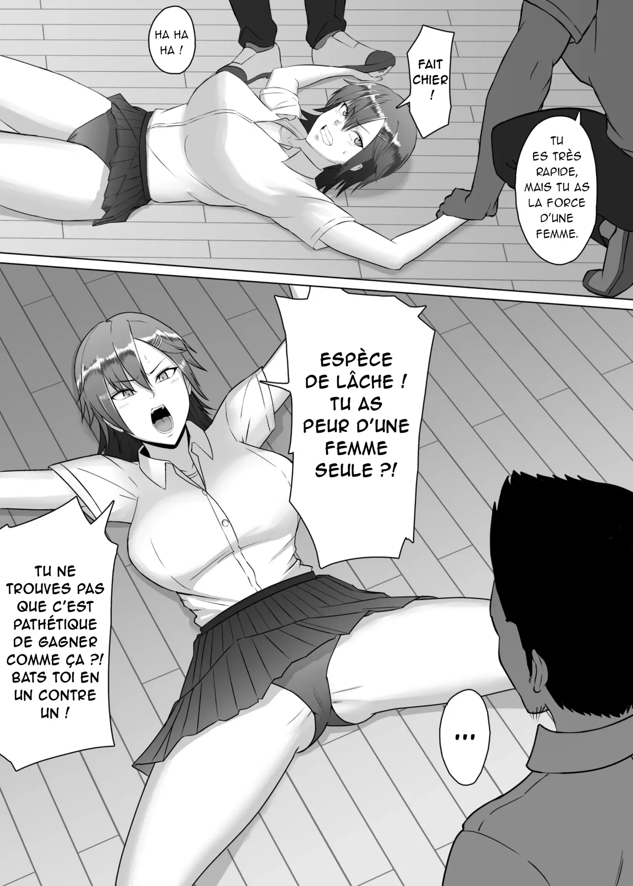 [Doron] Minohodo Gakuen -Otokomasari na Ano Hito ga Seitei Otoko-tachi no Shidou de Tsugou no Ii Onna ni Narimashita- | Académie Minohodo : La fille garçon manqué est devenue une femme commode sous la direction des pires hommes. [French] [Akroda] Bildnummer 26