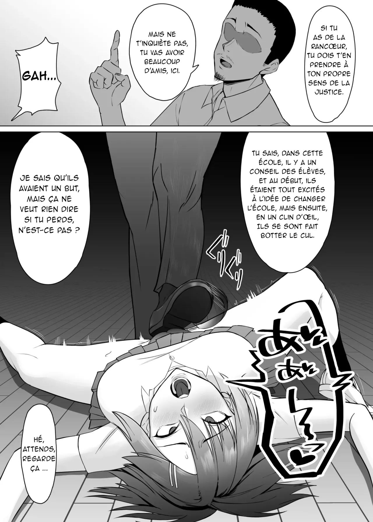 [Doron] Minohodo Gakuen -Otokomasari na Ano Hito ga Seitei Otoko-tachi no Shidou de Tsugou no Ii Onna ni Narimashita- | Académie Minohodo : La fille garçon manqué est devenue une femme commode sous la direction des pires hommes. [French] [Akroda] Bildnummer 28