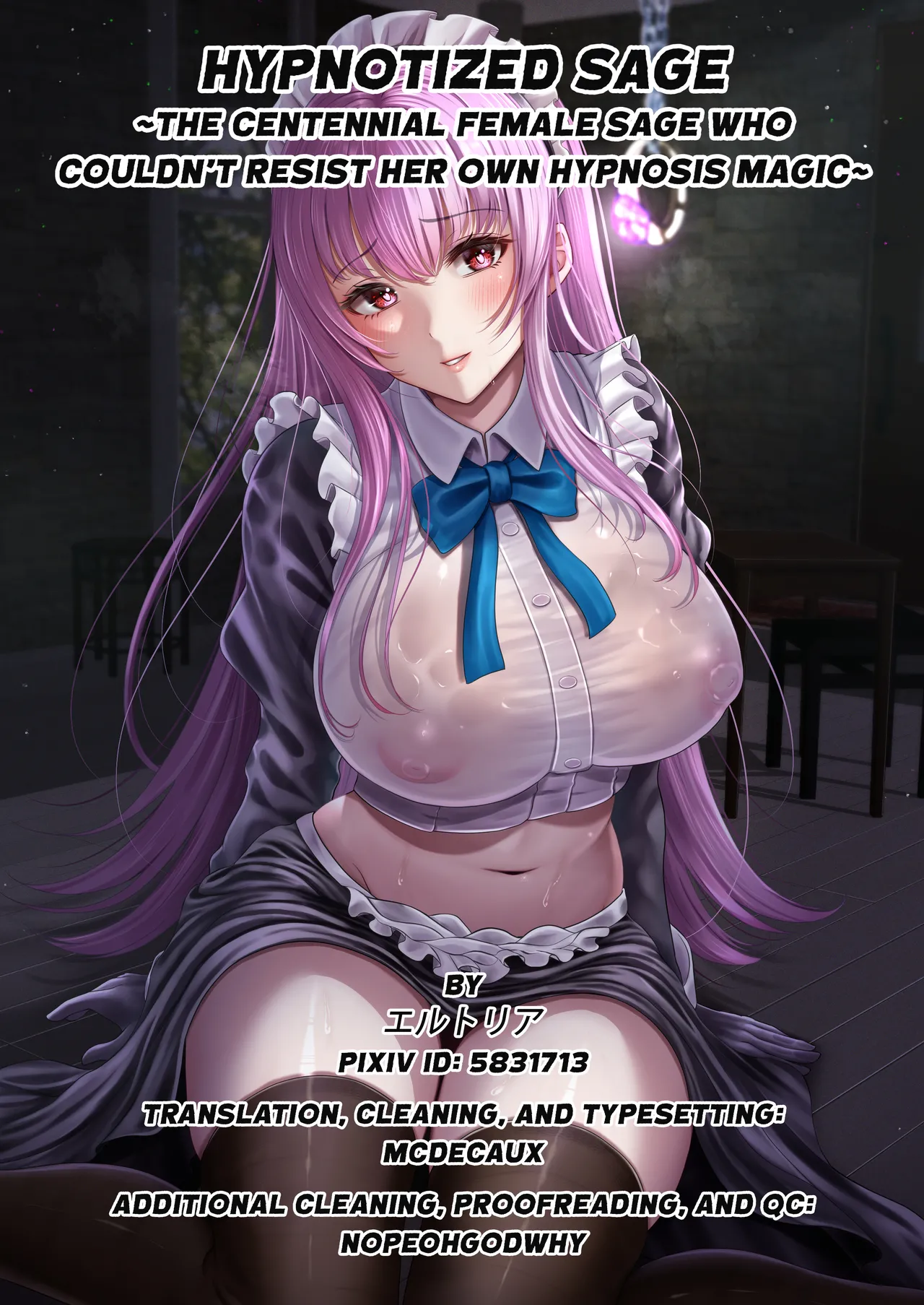 [Seika Kairaku Shoten (Eltoria, mkiBurger, norino)]  Hypnotized Sage ~The centennial female sage who couldn’t resist her own hypnosis magic~ image number 1