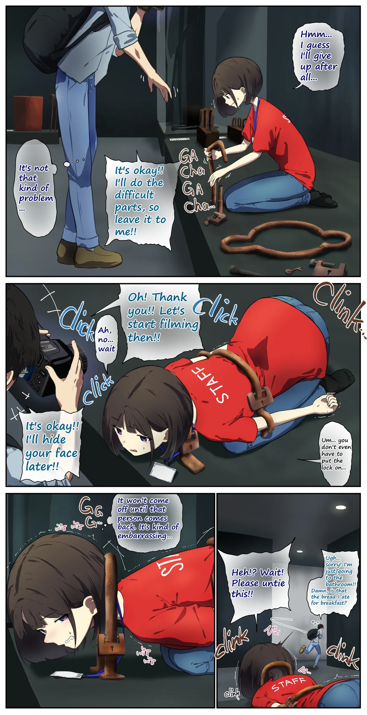 Staff of the Human Livestock History Museum 图片编号 2