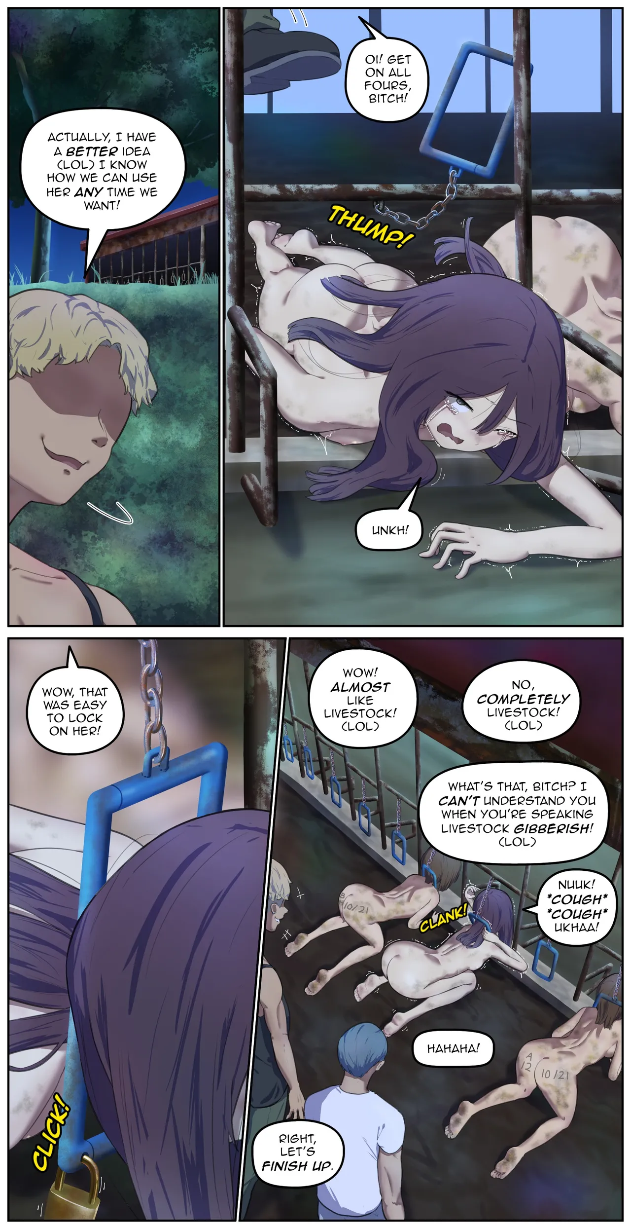 On the way home, at the barn at night part2 【Translated by kochakaden】 图片编号 2