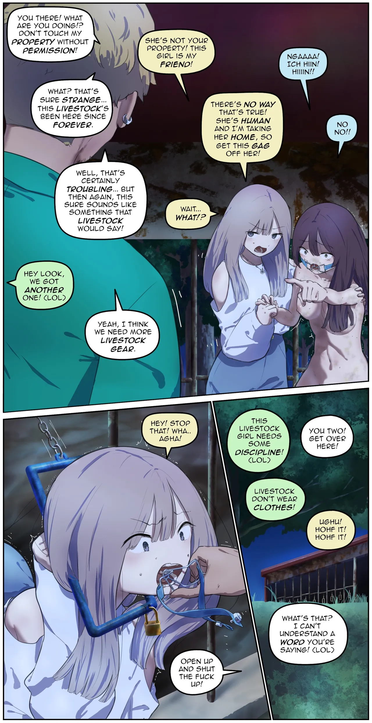 On the way home, at the barn at night part2 【Translated by kochakaden】 图片编号 6