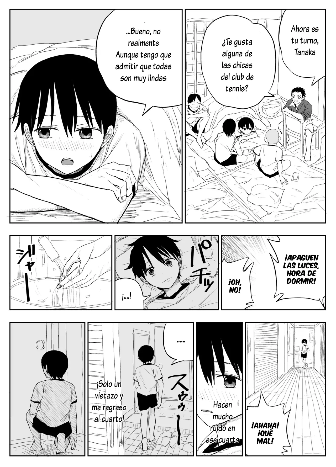 [Haitoku no Mori (Moria)] Trauma Shuugakuryokou -Boku wa Ano Ko to Yarichin no Kiss Hame Kansokusha-｜Excursión Escolar Traumática -Fui Testigo de los Besos y el Sexo de mi Crush con el Mujeriego de la Clase- [Spanish] [Lovely Diablesse Scan] 图片编号 5