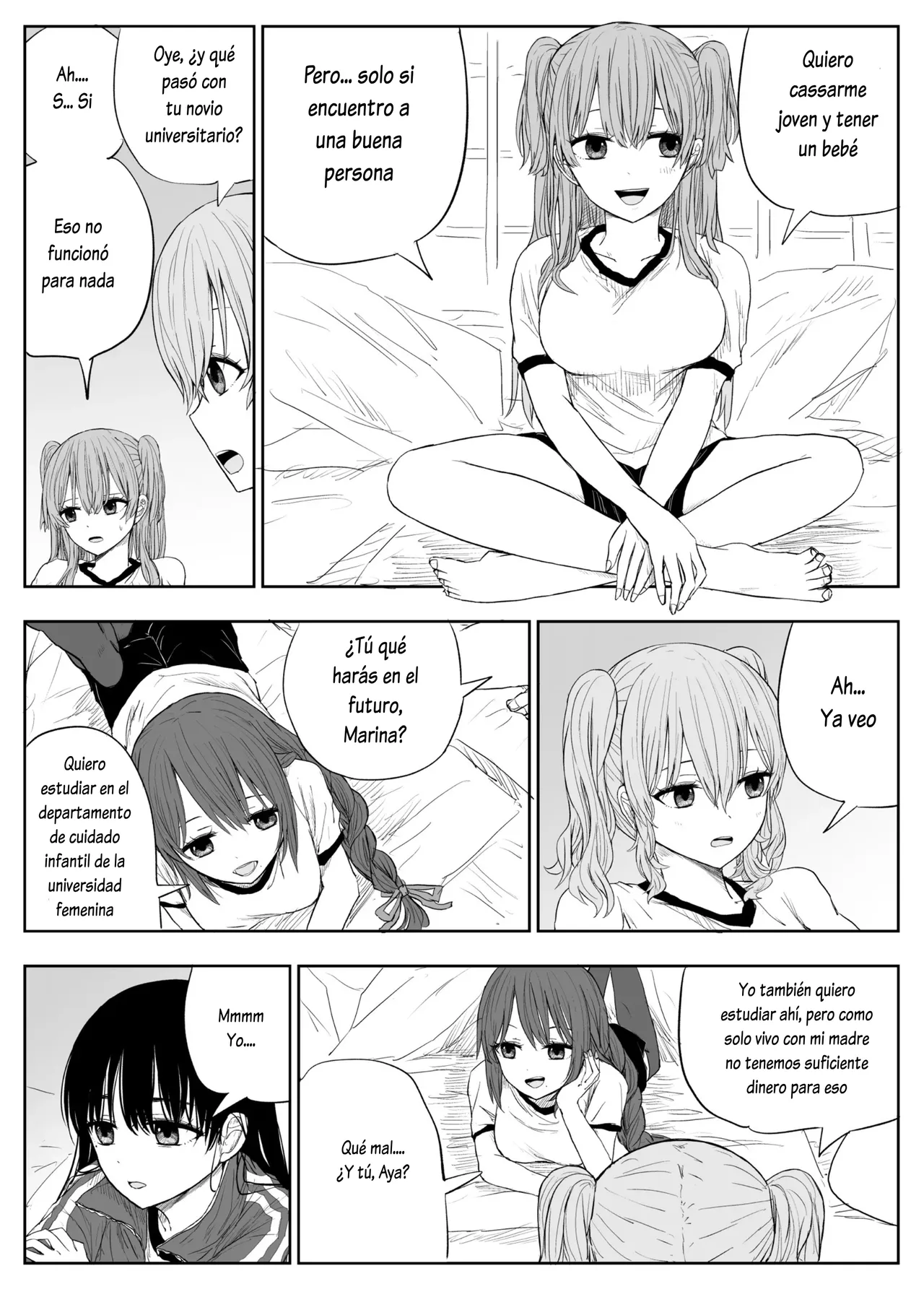 [Haitoku no Mori (Moria)] Trauma Shuugakuryokou -Boku wa Ano Ko to Yarichin no Kiss Hame Kansokusha-｜Excursión Escolar Traumática -Fui Testigo de los Besos y el Sexo de mi Crush con el Mujeriego de la Clase- [Spanish] [Lovely Diablesse Scan] 图片编号 8