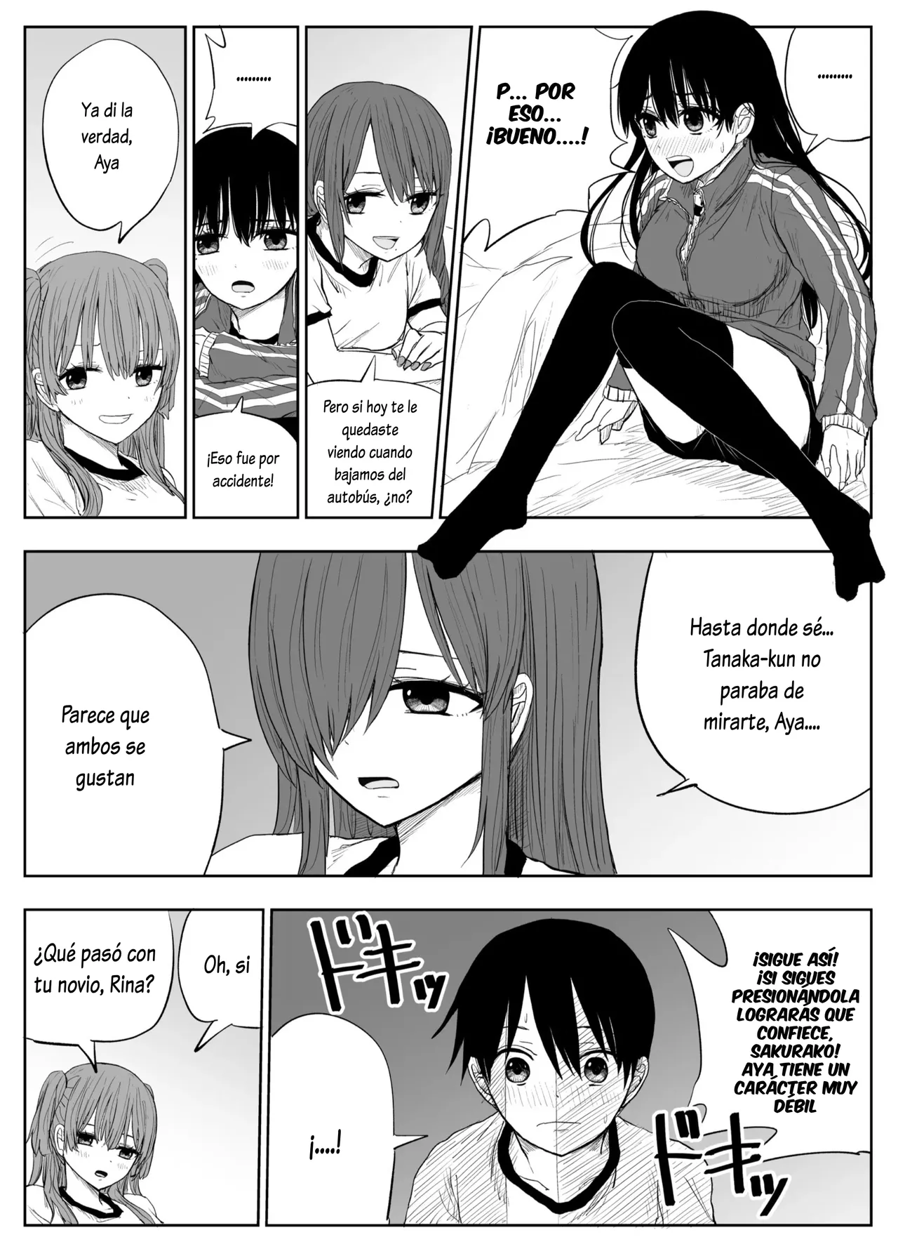 [Haitoku no Mori (Moria)] Trauma Shuugakuryokou -Boku wa Ano Ko to Yarichin no Kiss Hame Kansokusha-｜Excursión Escolar Traumática -Fui Testigo de los Besos y el Sexo de mi Crush con el Mujeriego de la Clase- [Spanish] [Lovely Diablesse Scan] 图片编号 10