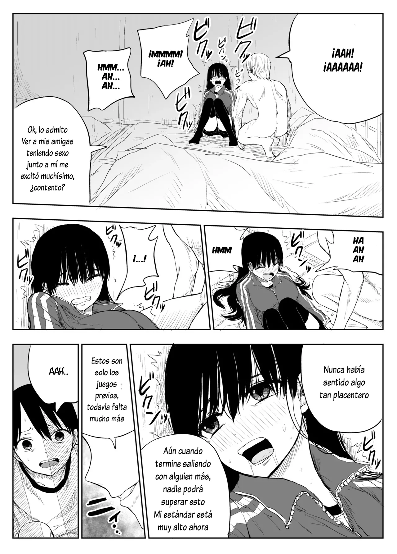 [Haitoku no Mori (Moria)] Trauma Shuugakuryokou -Boku wa Ano Ko to Yarichin no Kiss Hame Kansokusha-｜Excursión Escolar Traumática -Fui Testigo de los Besos y el Sexo de mi Crush con el Mujeriego de la Clase- [Spanish] [Lovely Diablesse Scan] 图片编号 24