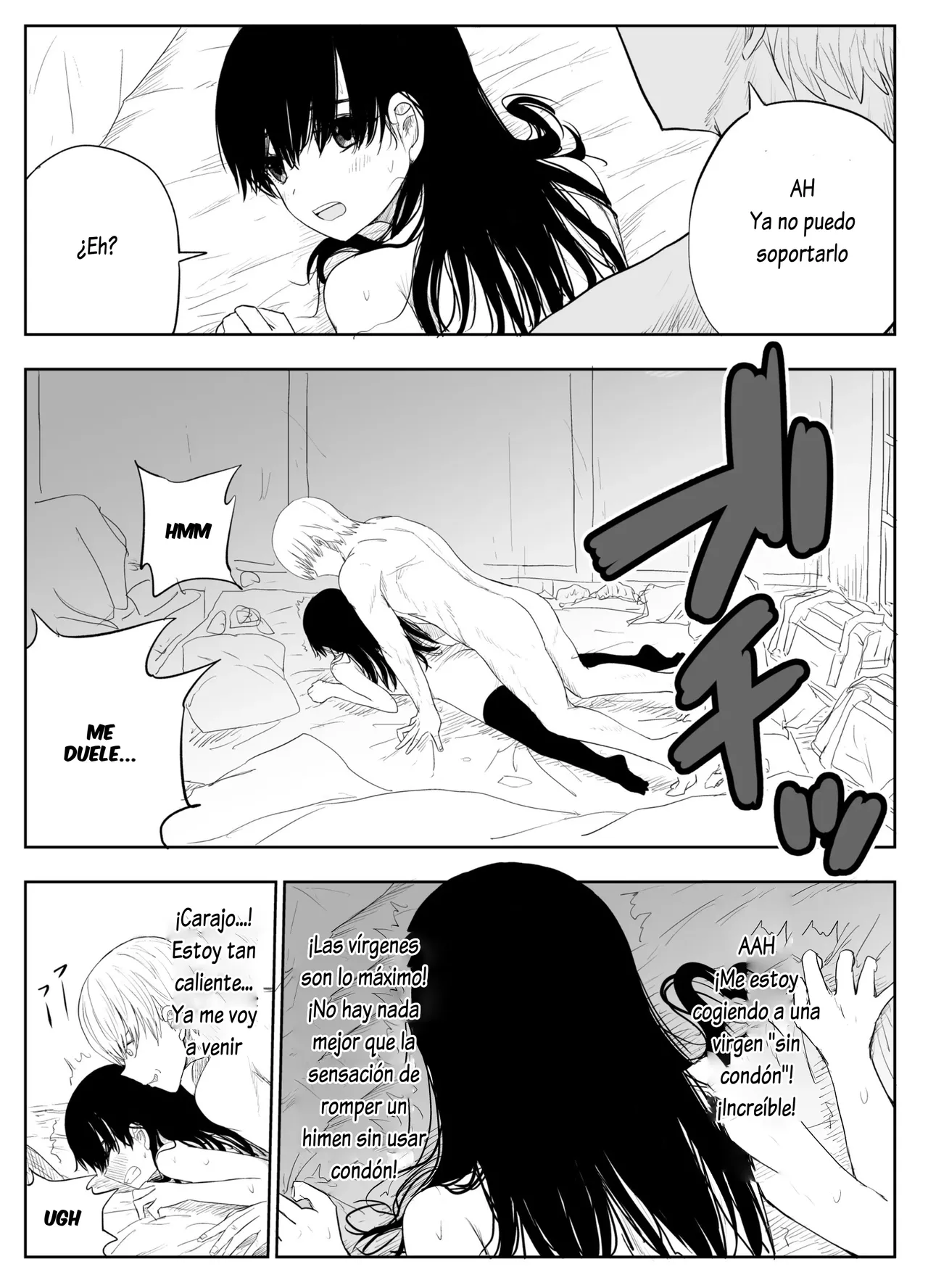 [Haitoku no Mori (Moria)] Trauma Shuugakuryokou -Boku wa Ano Ko to Yarichin no Kiss Hame Kansokusha-｜Excursión Escolar Traumática -Fui Testigo de los Besos y el Sexo de mi Crush con el Mujeriego de la Clase- [Spanish] [Lovely Diablesse Scan] 图片编号 29