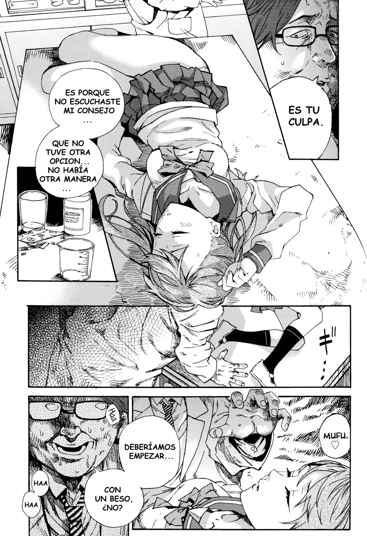 [kyo1] Mirai ni Kiss o!｜Un Beso para el Futuro (Comic BugBug 2012-09) [Spanish] [Tratante] 이미지 번호 7