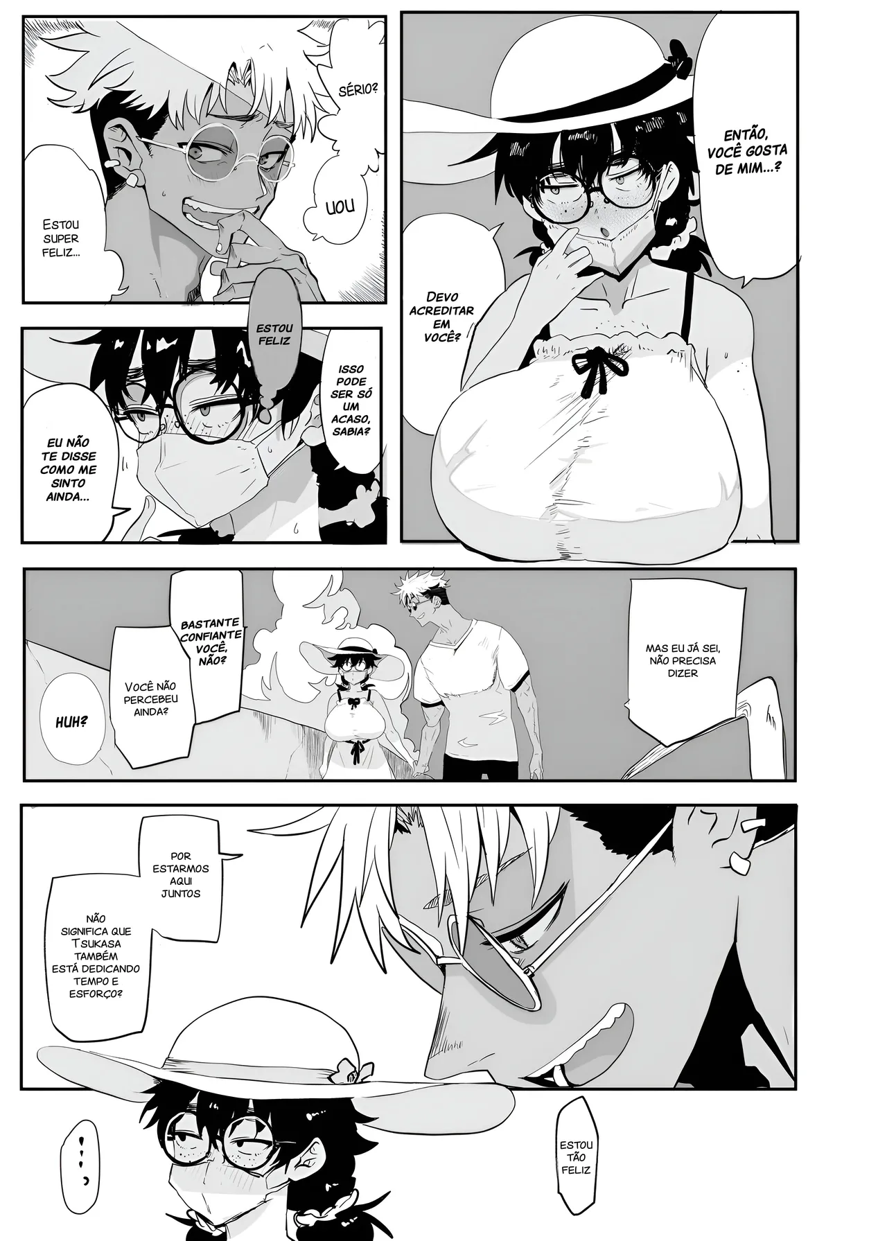 [Gankiya (Doctor Masube)] Uesugi Tsukasa wa Kaihatsu Sareteiru | Desnolvimento de Uesugi Tsukasa [Portuguese-BR] image number 14