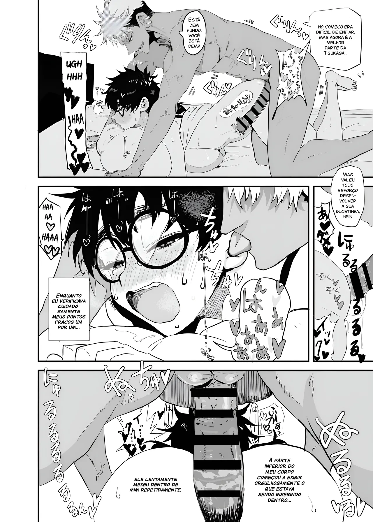 [Gankiya (Doctor Masube)] Uesugi Tsukasa wa Kaihatsu Sareteiru | Desnolvimento de Uesugi Tsukasa [Portuguese-BR] image number 29