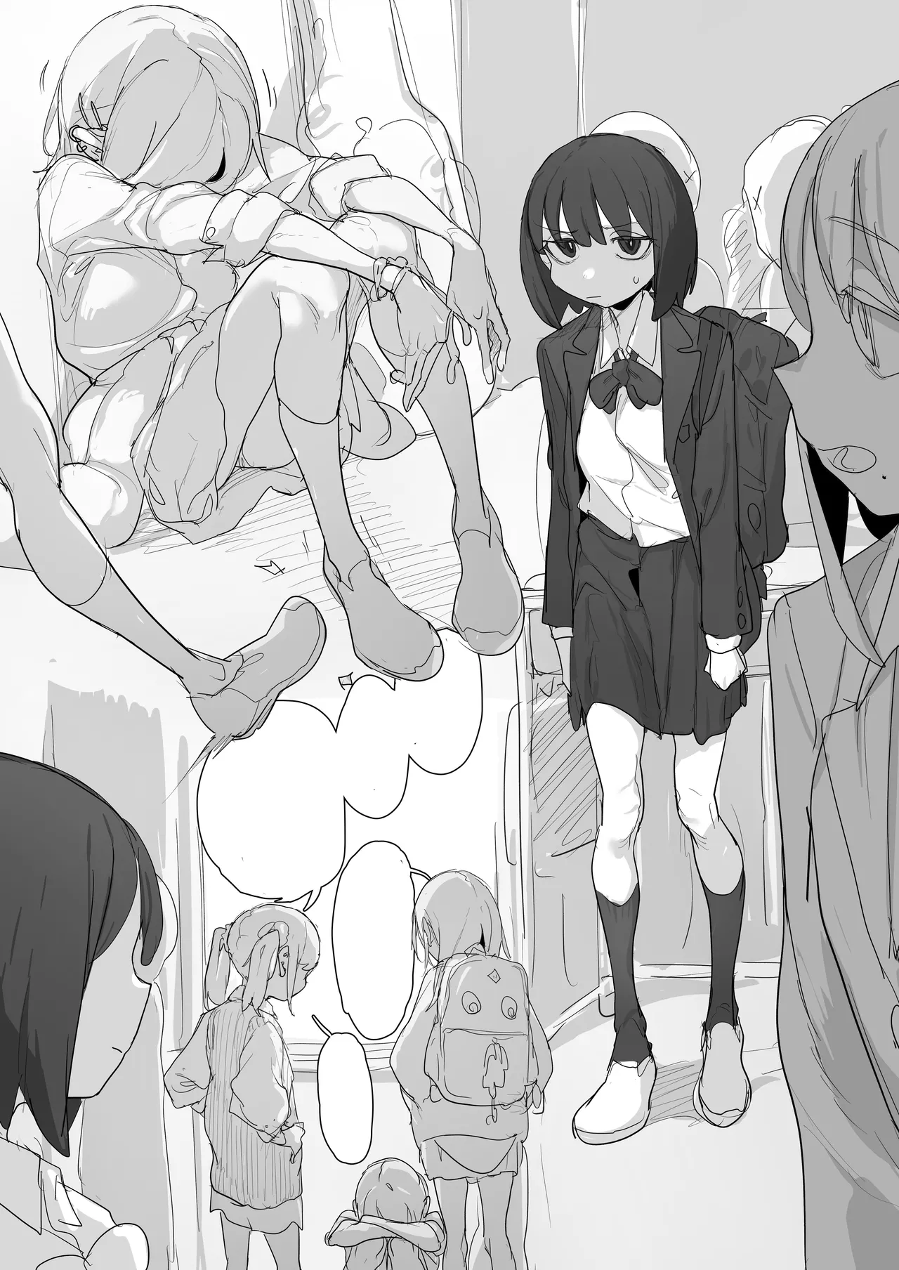 [あっくす] 体外式ポルチオで腹パンオナニーを習得しつつあるルナちゃん изображение № 8