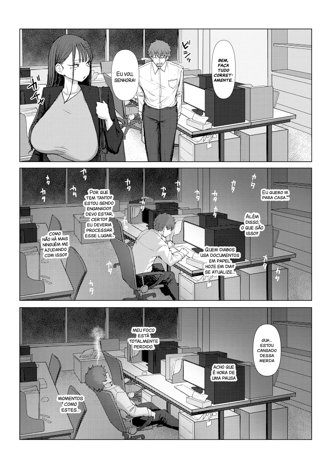 [Eco Heeky] Blackmailing My Boss Using My Power To Recognize Women By Their Asses (Uncensored) [Portuguese-BR] 이미지 번호 4