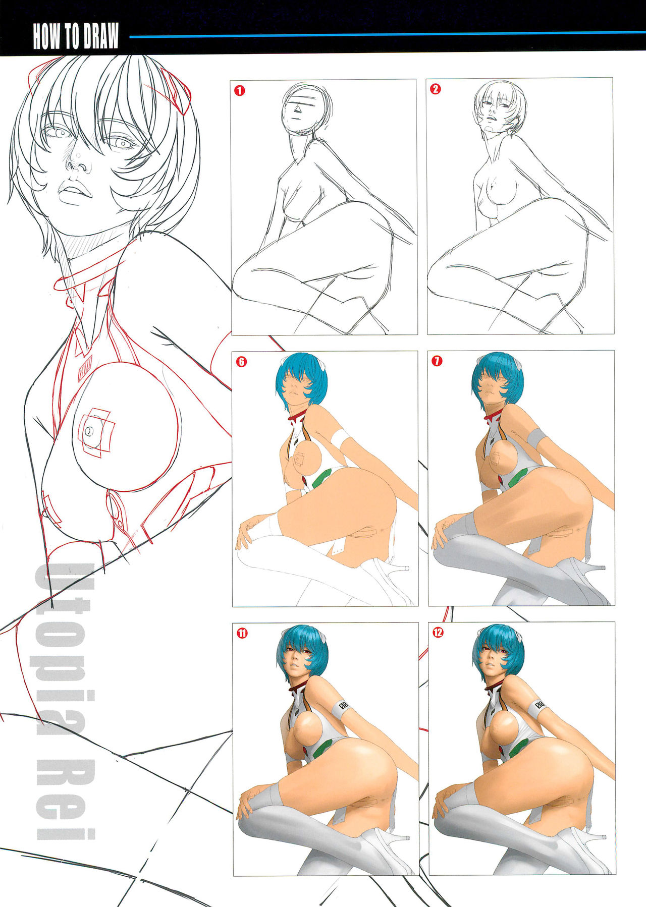 (C97) [Castlism (Norve Watanabe)] SENSUAL Vol.17 EVA GIRLS ILLUSTRATIONS 6 (Neon Genesis Evangelion) imagen número 16