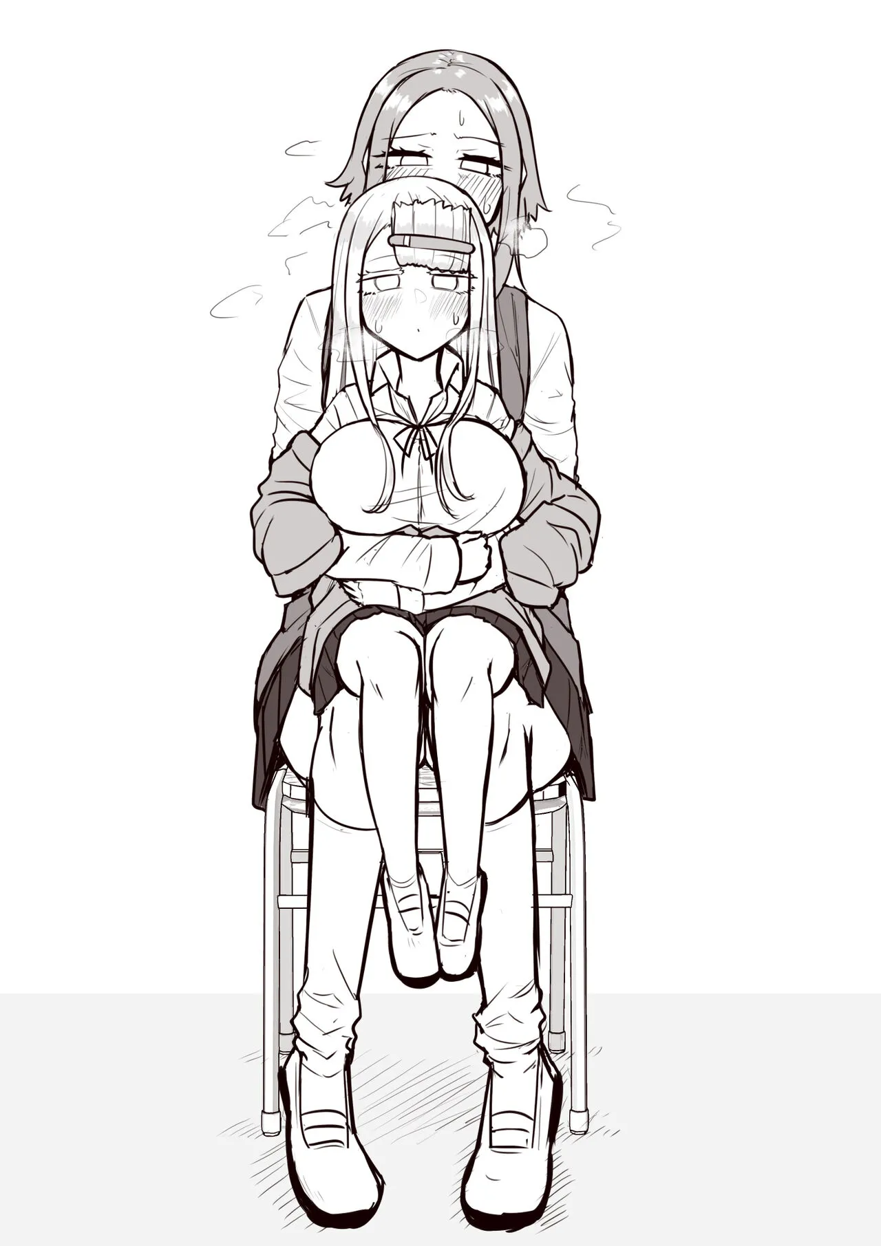 [Maka no Sokutu (Makano Mucchi)] Futanari na Koto ga Yuujin ni Barete Ite... | 후타나리인걸 친구에게 들켜버려서... [Korean] imagen número 71