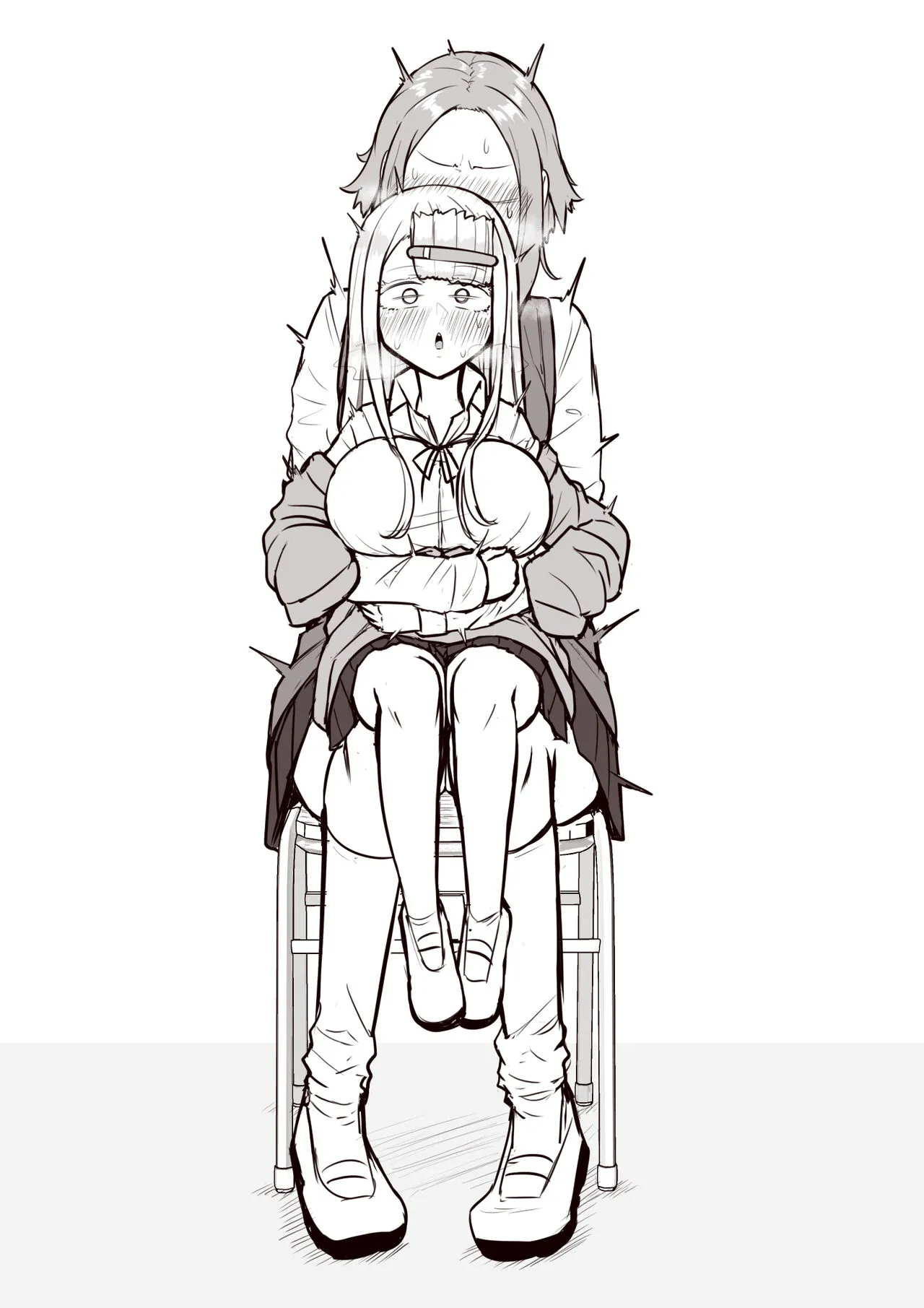 [Maka no Sokutu (Makano Mucchi)] Futanari na Koto ga Yuujin ni Barete Ite... | 후타나리인걸 친구에게 들켜버려서... [Korean] imagen número 73