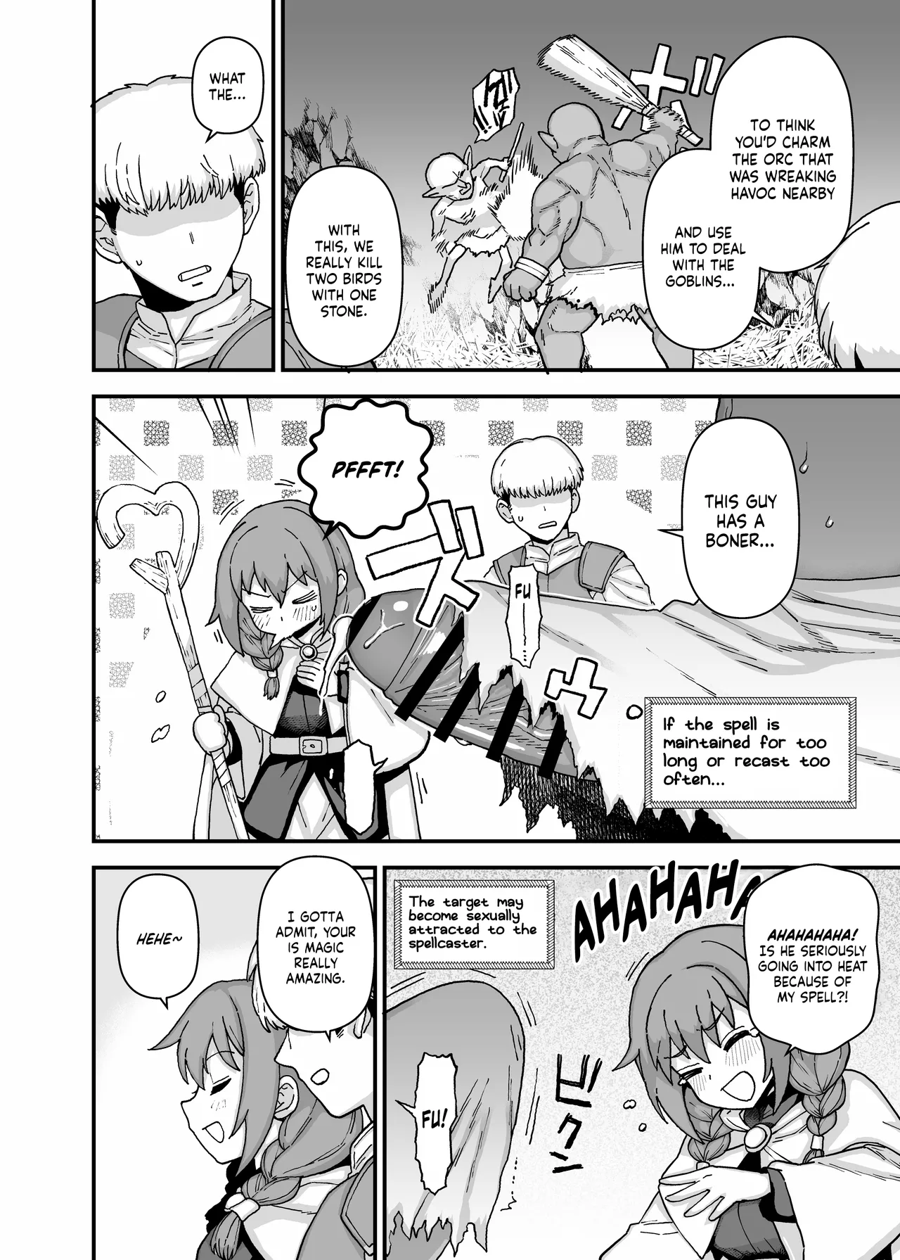 [Mo] Miryou Mahou no Chuui Jikou♡ | Precautions When Using Charm Magic♡ [English] [NudeSalad] image number 2