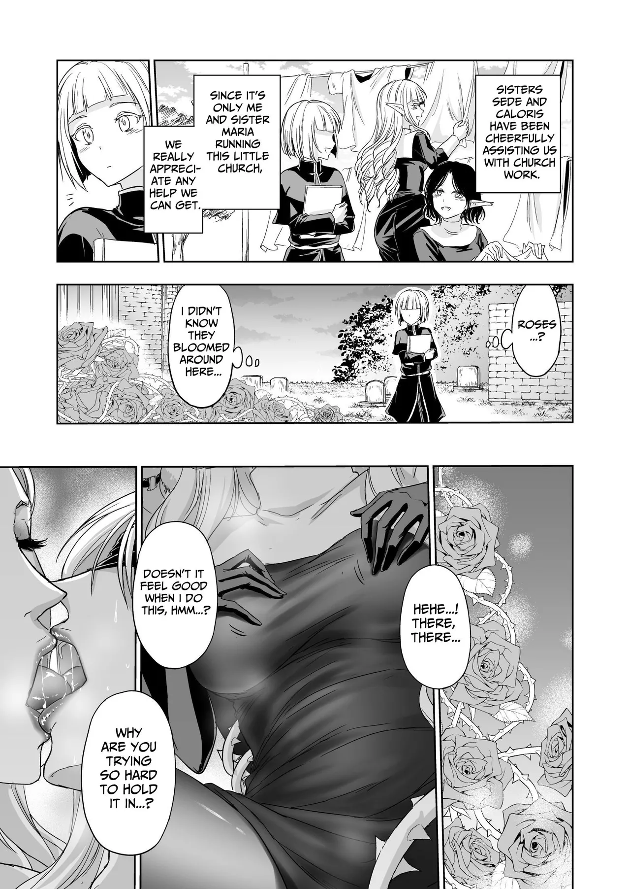 [Palace Inubousaki (Sister Maria Rosetta)] Shitsurakuen ~Haitoku ni Ochiru Seijo~ | Paradise Lost ~A Saint's Descent Into Immorality~ [Digital] [English] [tsuyoshi] 이미지 번호 20