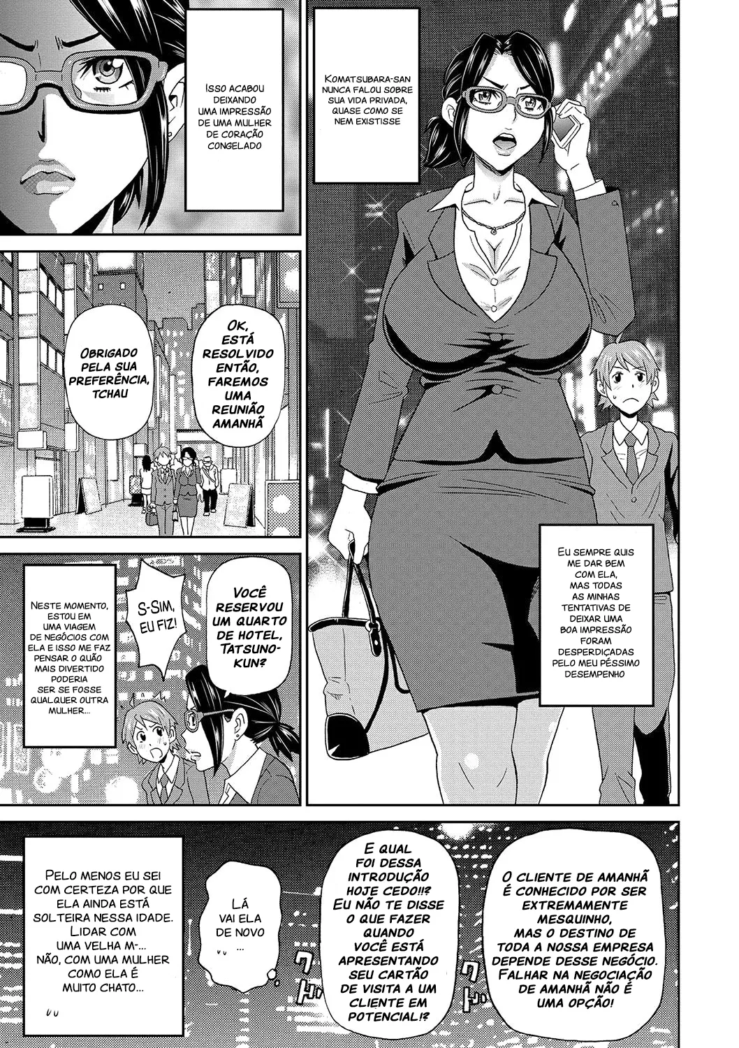 [John K. Pe-ta] Eigyou Monzetsu 24-ji! | Business Blackout 24 hours! (Dono Ana demo Kimochi Ii) [Portuguese-BR] [Decensored] [Digital] image number 3