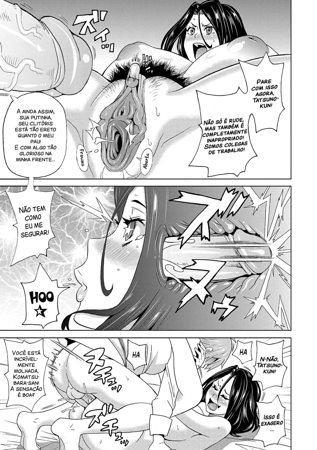 [John K. Pe-ta] Eigyou Monzetsu 24-ji! | Business Blackout 24 hours! (Dono Ana demo Kimochi Ii) [Portuguese-BR] [Decensored] [Digital] image number 15