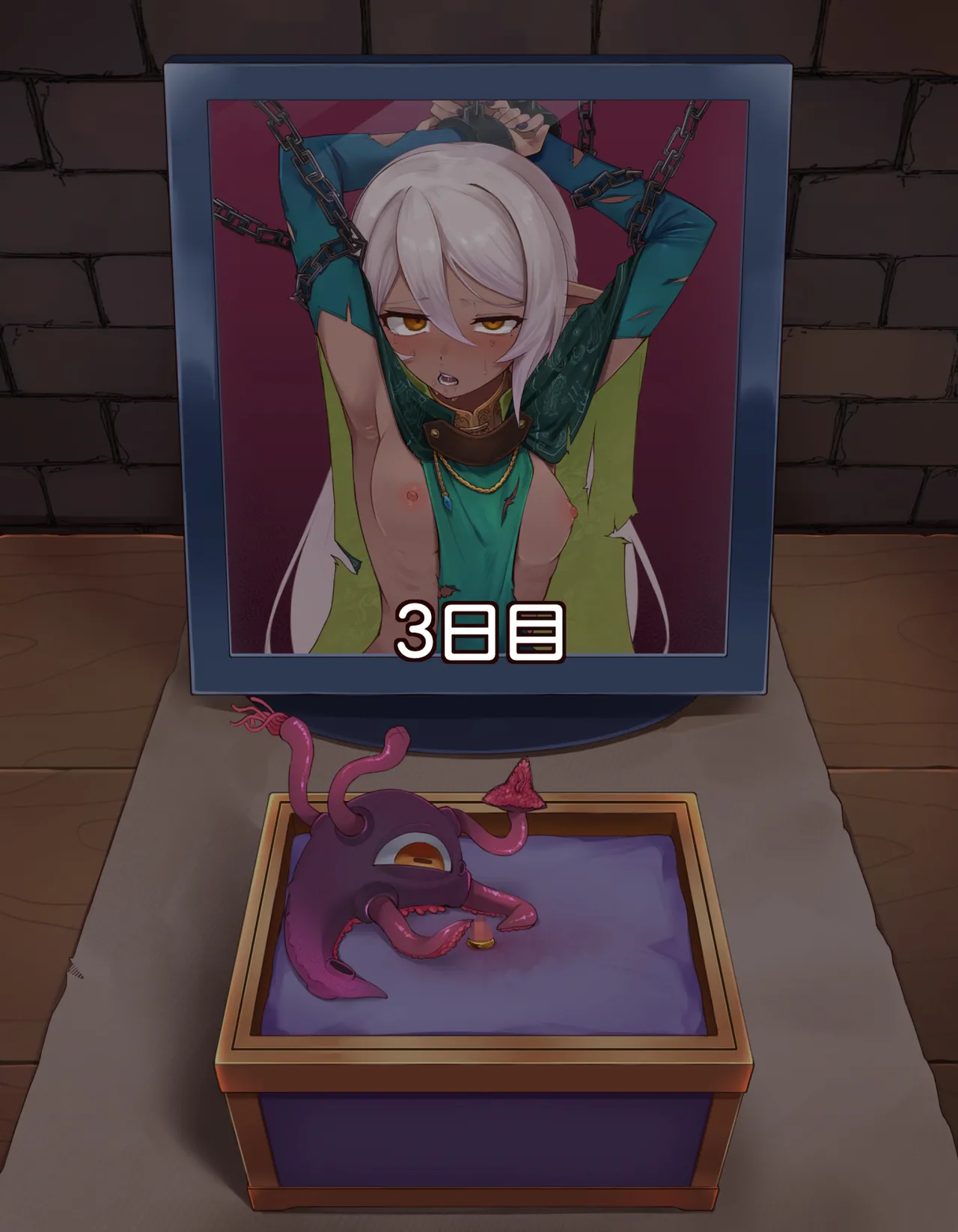 [憂愁カスターニャ]クリボックス快楽○問 ～魔王の手下は快楽に堕ちる～ image number 55