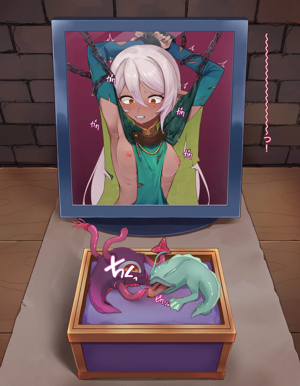 [憂愁カスターニャ]クリボックス快楽○問 ～魔王の手下は快楽に堕ちる～ image number 60