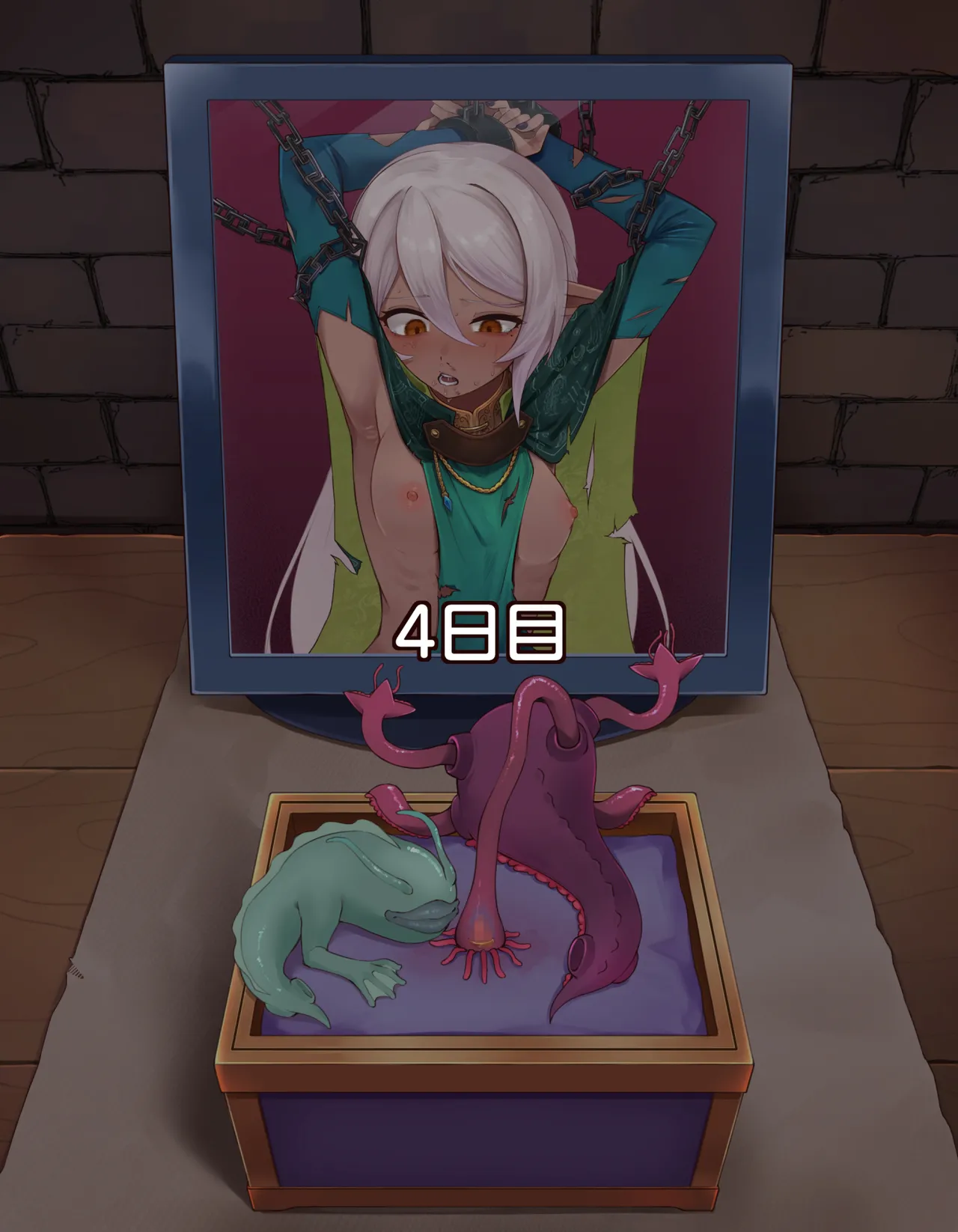 [憂愁カスターニャ]クリボックス快楽○問 ～魔王の手下は快楽に堕ちる～ image number 75