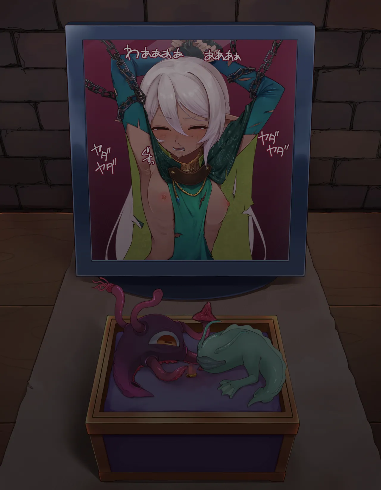 [憂愁カスターニャ]クリボックス快楽○問 ～魔王の手下は快楽に堕ちる～ image number 89