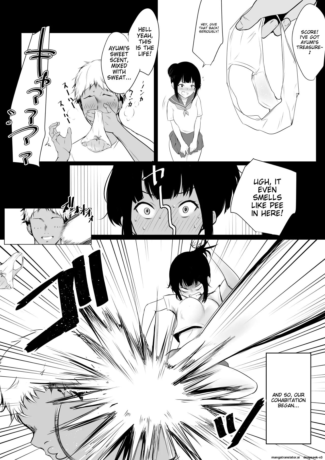 [Akirerushoujo (Akire)] Boku no Kanojo wa Charao to Doukyochuu [English] изображение № 9